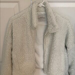 Urban Outfitters Off-White Sherpa Jacket